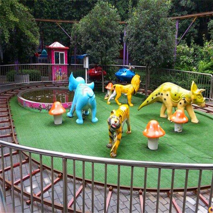 跟踪追击游乐设备厂家三星儿童游艺设施轨道小火车类