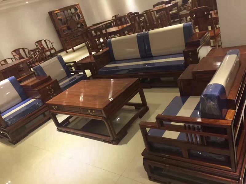 广东中山红木家具非洲花梨木江南沙发价格刺猬紫檀 中国供应商