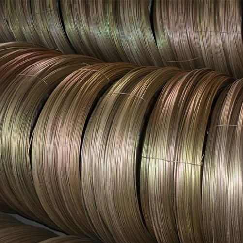 供应农用蔬菜大棚圆形镀锌黄铁线10号黄铁丝