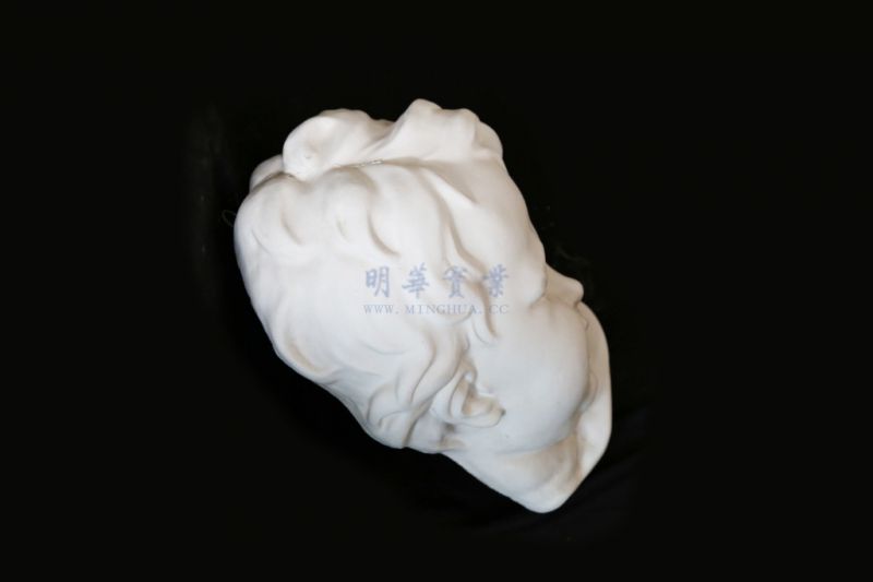 哭孩半面石膏像写生教具
