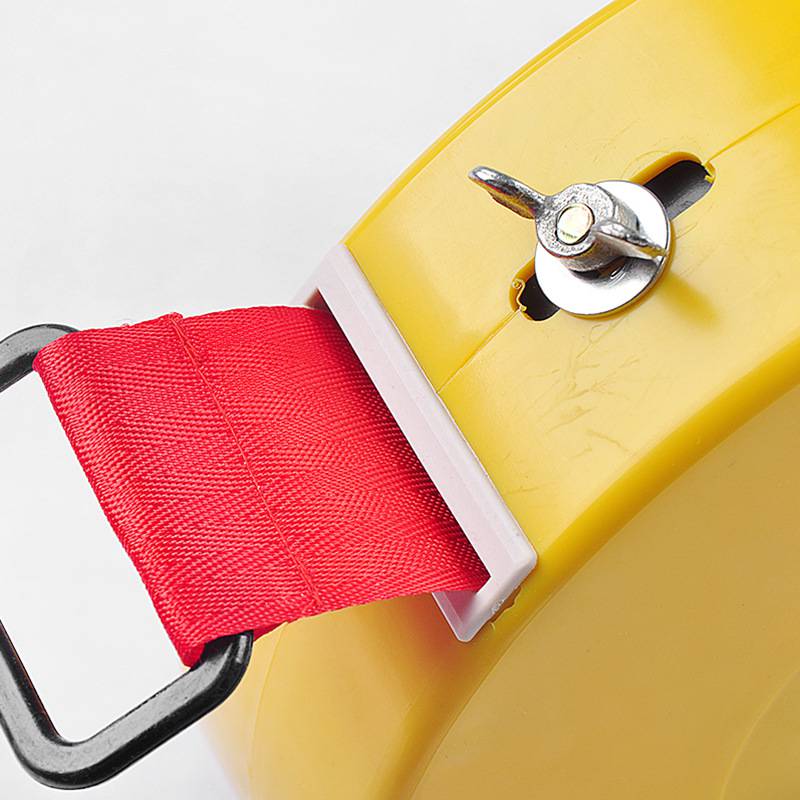 06mm厚度锦纶材质警示带红色30米盒式安全带派祥厂家