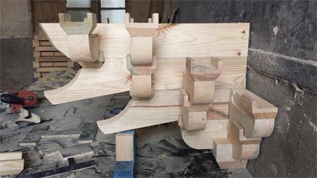 斗拱斗拱模具水泥斗拱grc斗拱模具