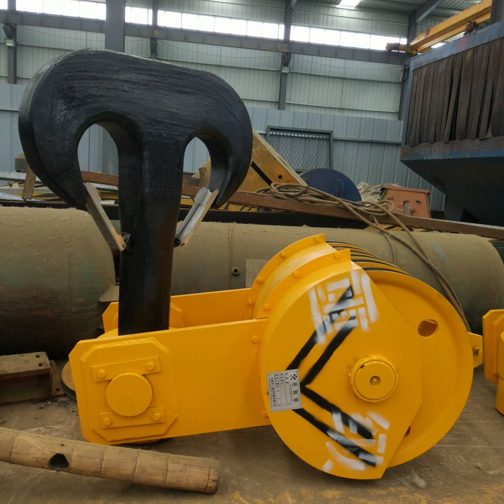 75t行吊吊钩组半封单钩钩头dg20铸钢滑轮非标定做吊钩组