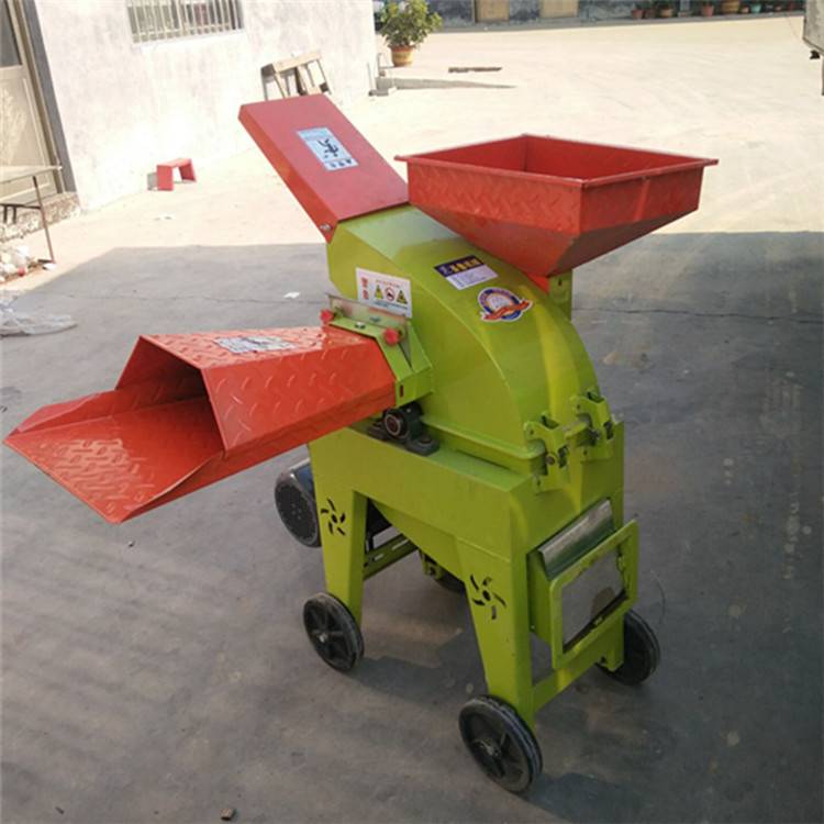 多功能铡草粉碎机小型秸杆揉丝机家用型粉草机