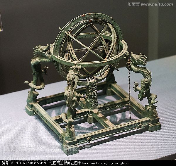 历史教室模型山东建荣教学设备浑天仪模型