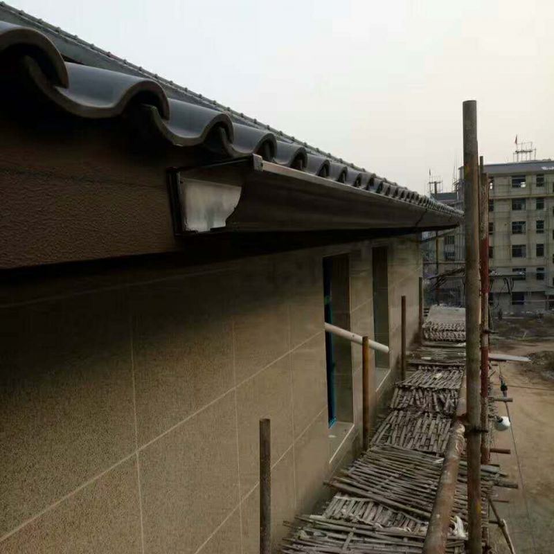 南京铝合金檐沟厂家阳光房别墅雨水槽屋面排水