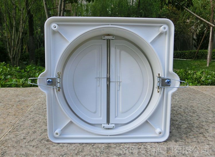 安特远全密封厨房烟道止回阀分体结构公共烟道止逆阀阀油烟逆止阀