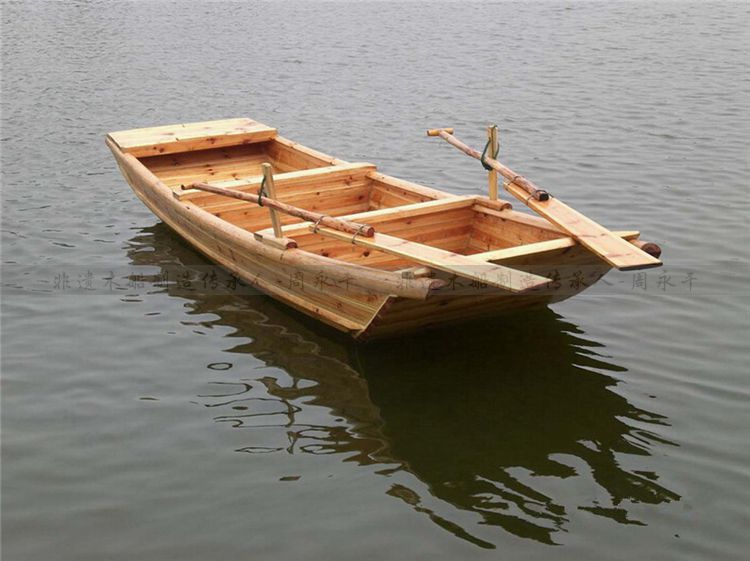 供应服务类船农用保洁捕鱼木船手划打捞垃圾小木船