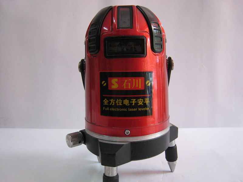 石川电安平激光水平仪红外线激光水平仪电子自动安平水平仪8线