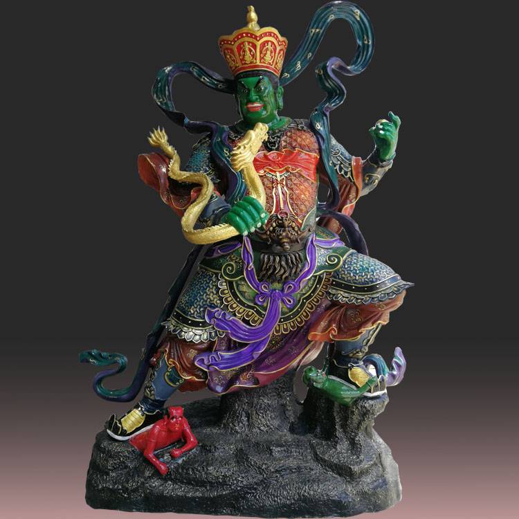 佛教护法神金刚罗汉佛像四大佛像风调雨顺四大金刚佛像摆件