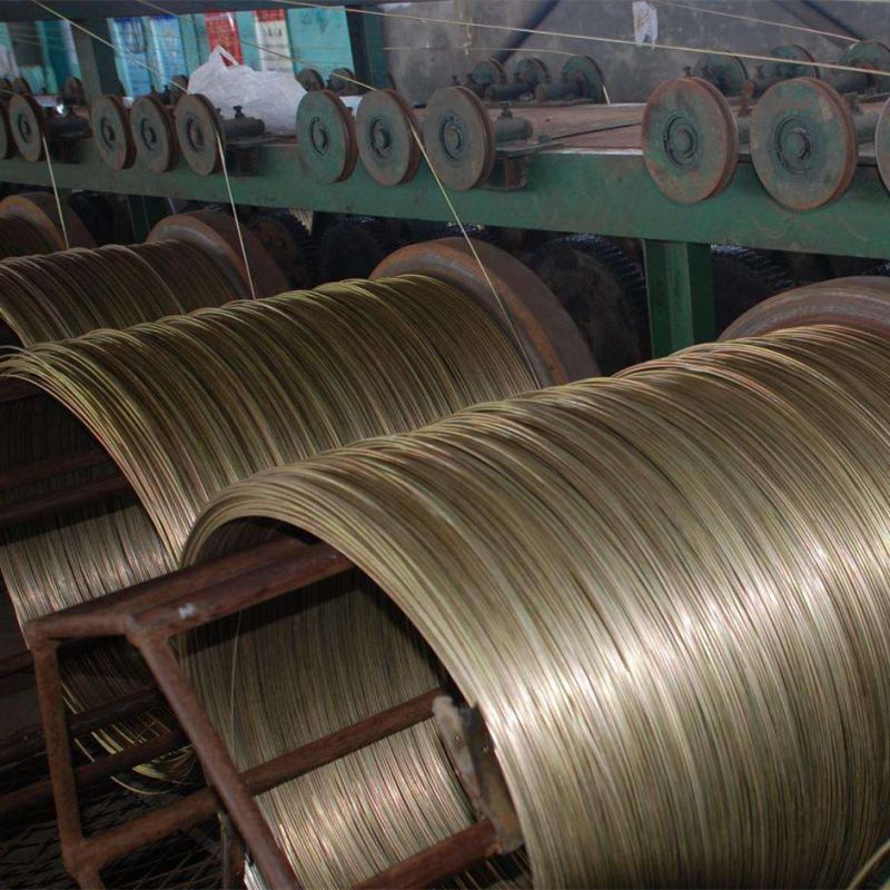供应农用蔬菜大棚圆形镀锌黄铁线10号黄铁丝