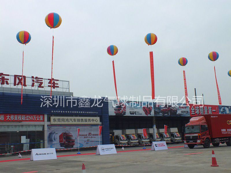 飘空大广告氢气球落地升空大花球气球颜色可选配绳子