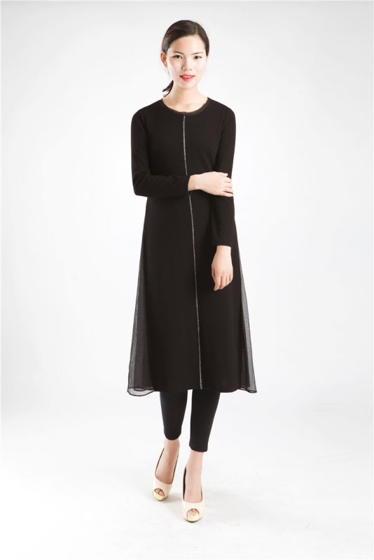 伊姿百瑞汉派大码打底秋装连衣裙品牌折扣尾货女装批发