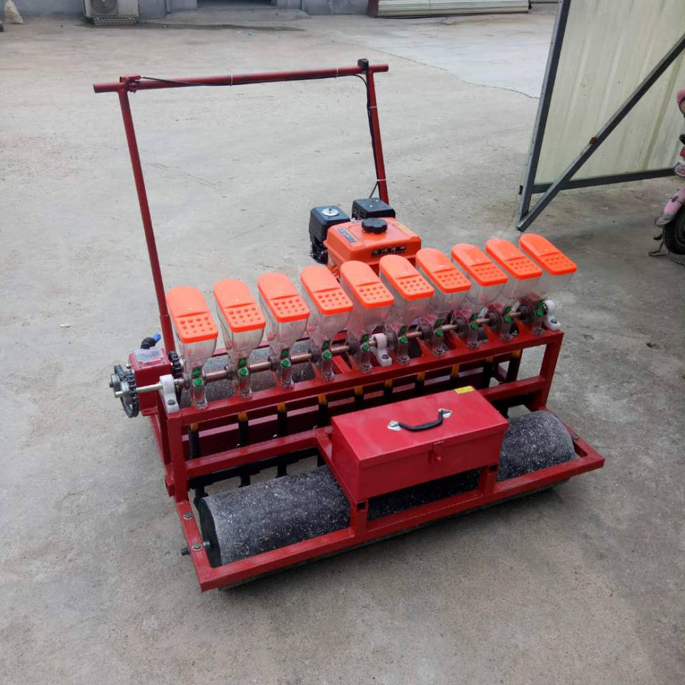 22米8行高粱精播机哪里有卖香菜芥菜下种机无漏种苜蓿播种机视频