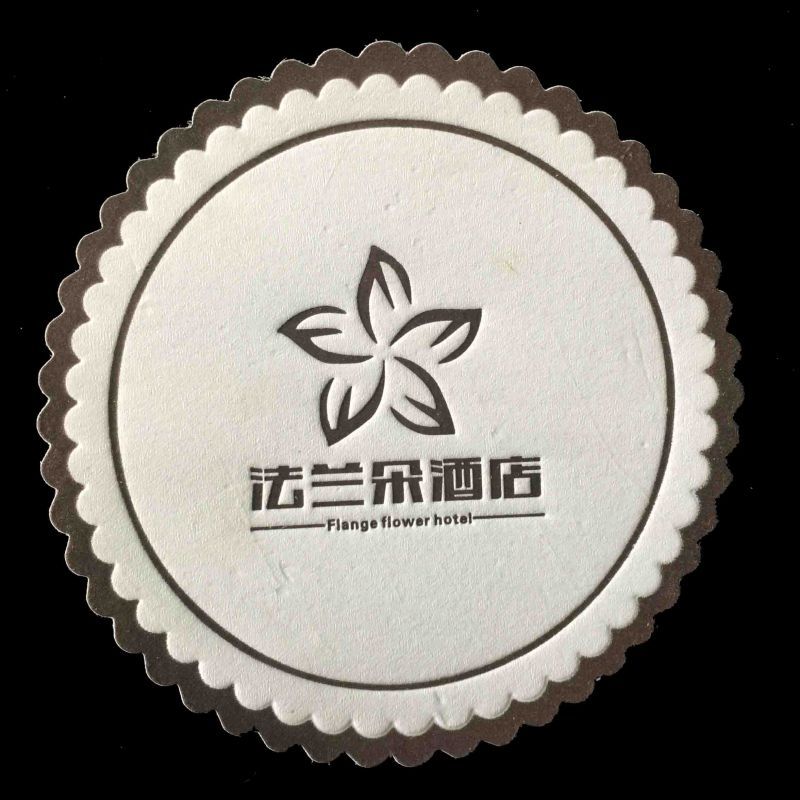 一次性酒店杯垫宾馆圆形吸水杯垫客房一次性杯垫