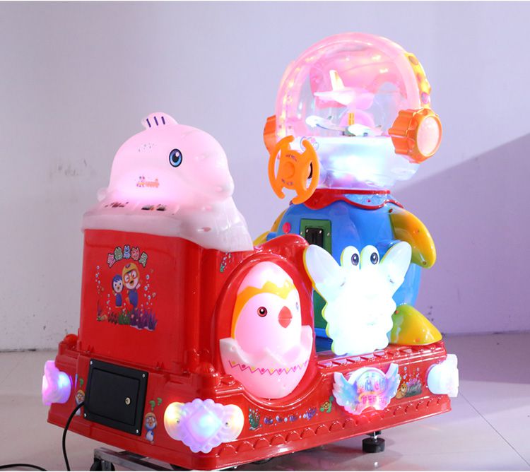 儿童投币摇摇车企鹅儿童摇摆机企鹅总动员儿童投币摇摇车