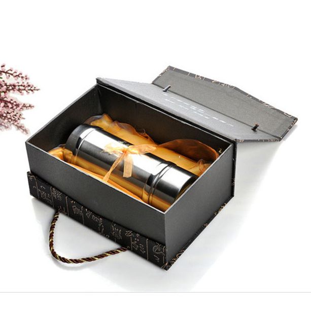 托玛琳杯具礼品盒保温杯包装盒定制保温瓶纸包装设计