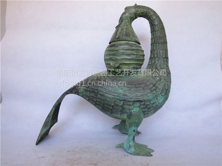 古鏡 青銅鏡 鳳凰龍麒麟鳥 中国古玩 中国美術 唐物 擺件