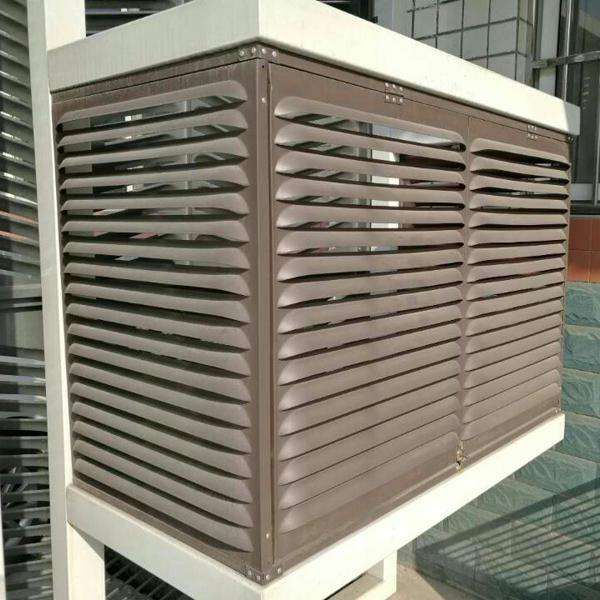 锌钢百叶窗空调格栅空调通风口防雨铝合金百叶窗通风口室外