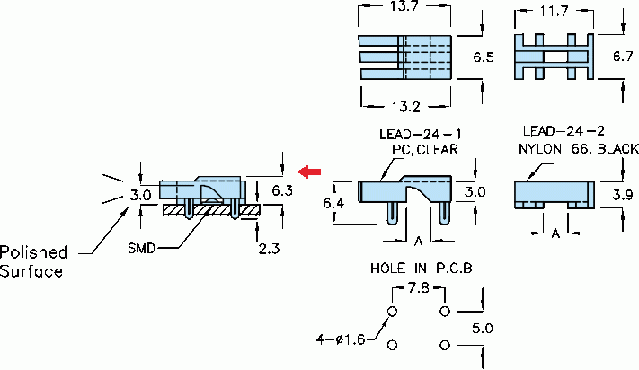 导光柱lightpipelead24