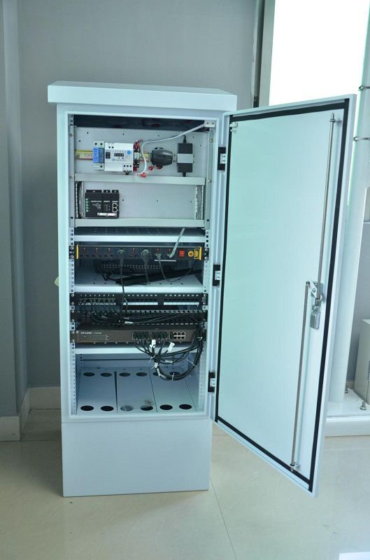 【harwe厚为1.5米室外机柜24u网络交换机机柜19寸服务器室外落地机柜h