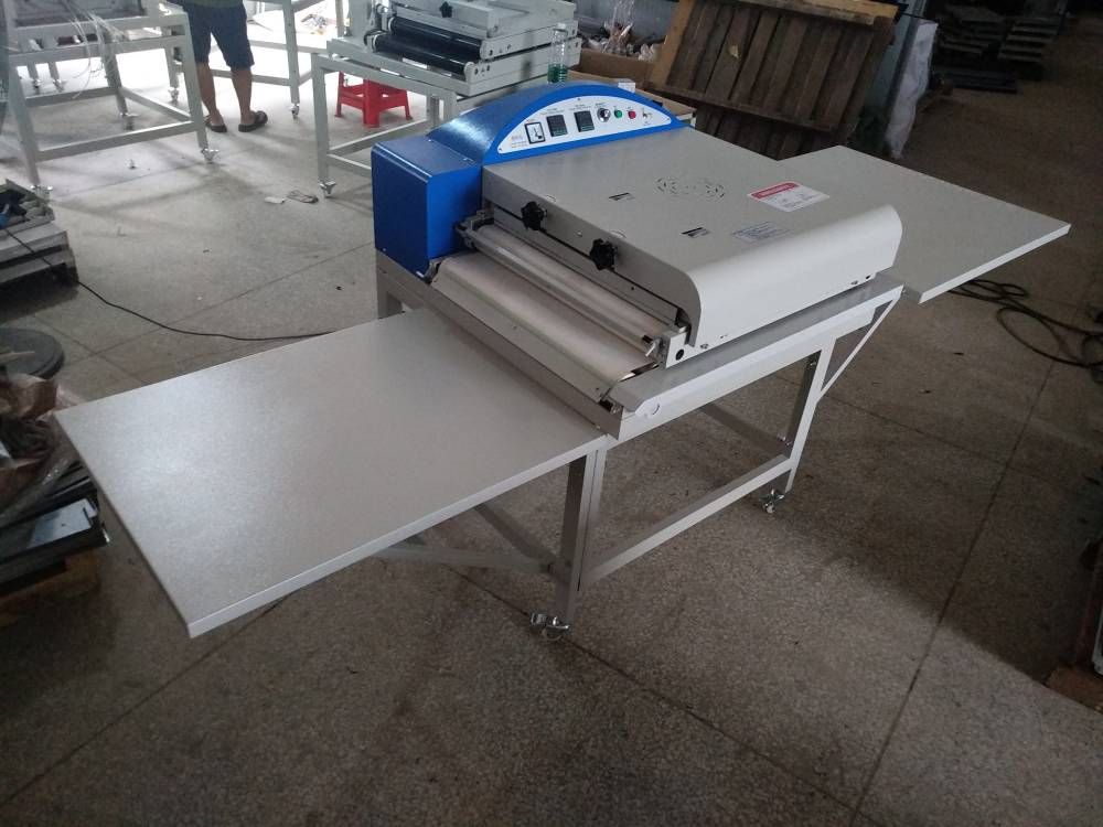 恒钧裤腿压光滚筒热转印机丝袜压光机滚筒定型机贴合机