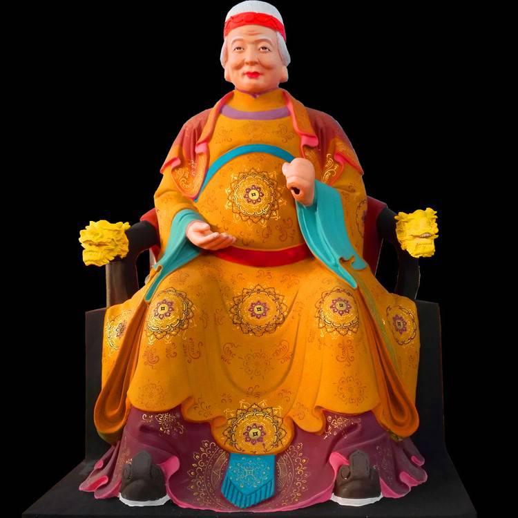 【黑老太太地藏老母佛像 十二老母神像 泰山圣母神像厂家批发汉白玉黑