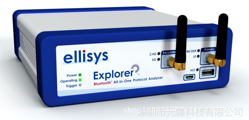 Ellisys BEX400蓝牙协议分析仪
