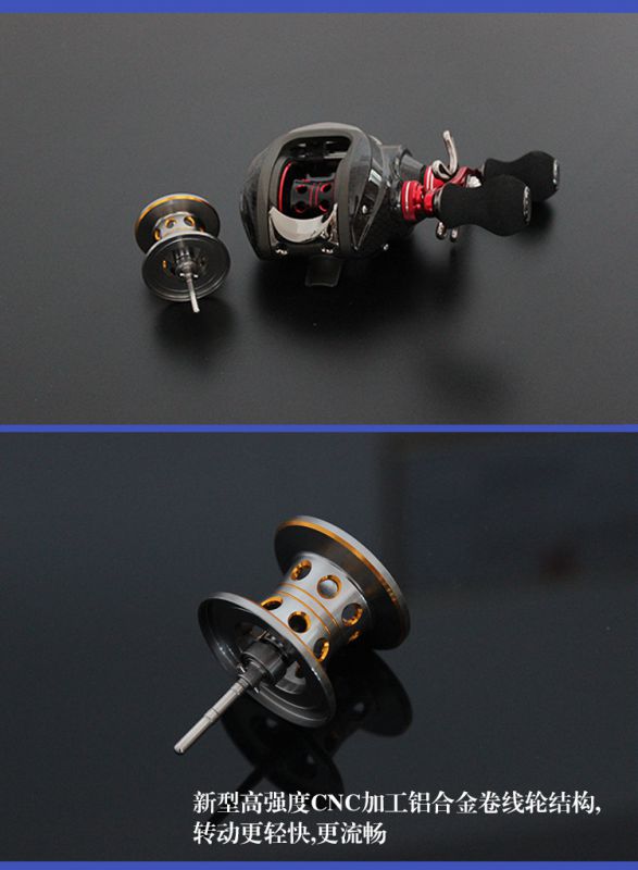 ilsung日成德米克二代左右手水滴轮11轴无间隙金属路亚轮进口轴承