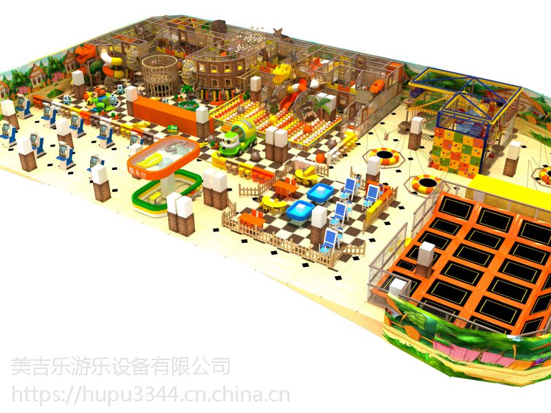 室内大小型游乐场淘气堡儿童乐园厂家定制优质儿童乐园