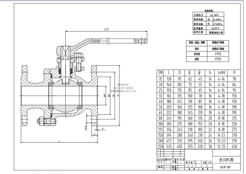 solidworks球阀装配图图片