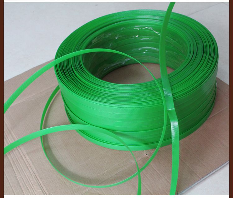 【全国批发 1608pet塑钢打包带 绿色塑料***打包捆扎带 20kg包装带】