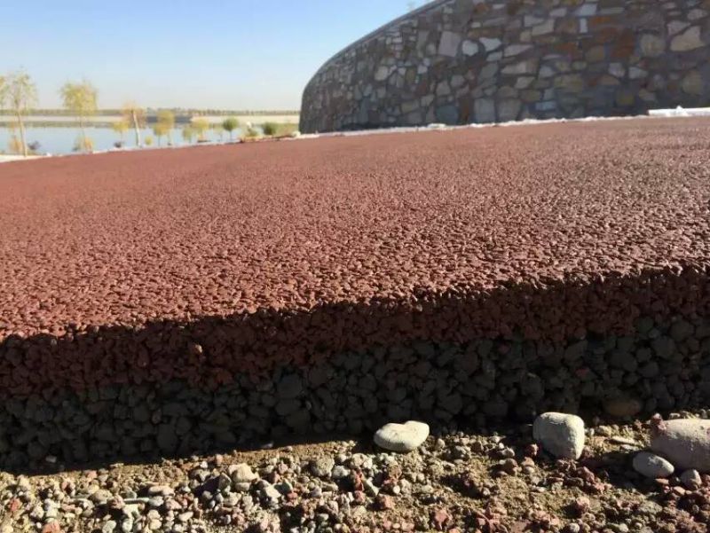 绵阳市彩色透水混凝土梓潼县红色排水面层平武县黄色无砂砼铺装