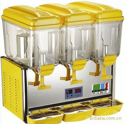 东贝lrp12x3三缸单冷热果汁机餐饮连锁机构饮料机终生维护