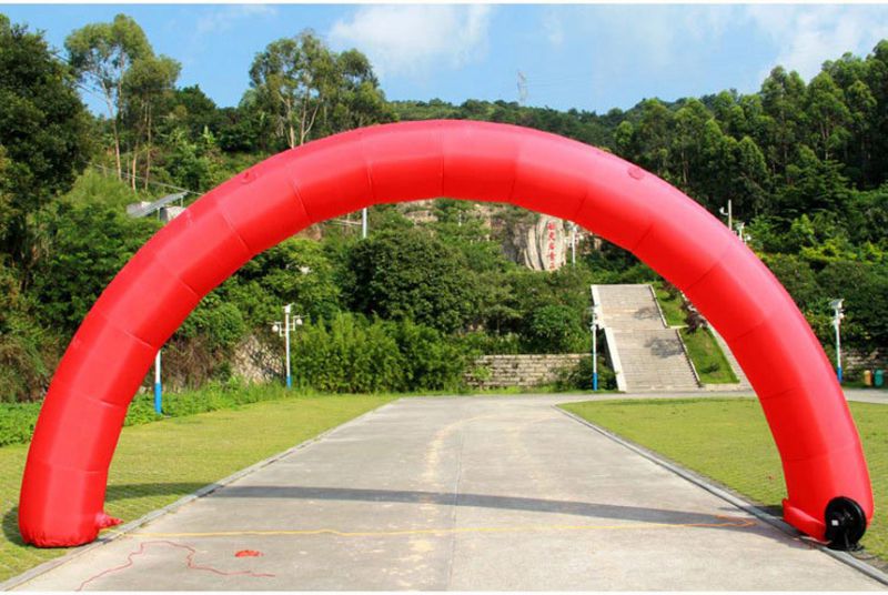 厂家加工定制8米15米jx车缝广告充气拱门