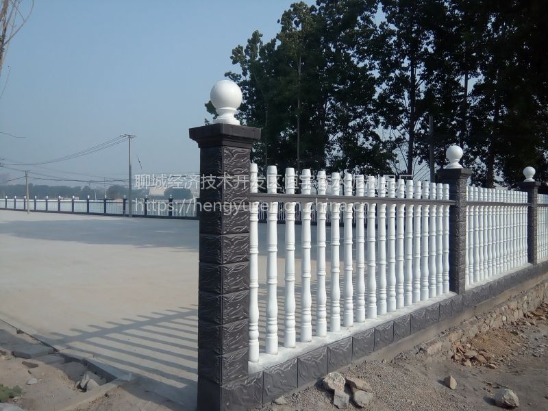 济南混凝土预制围墙水泥围栏水泥围墙生产厂家