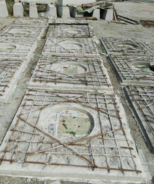 供应重庆沃腾钢筋混凝土井座水泥盖板检查井15213338298