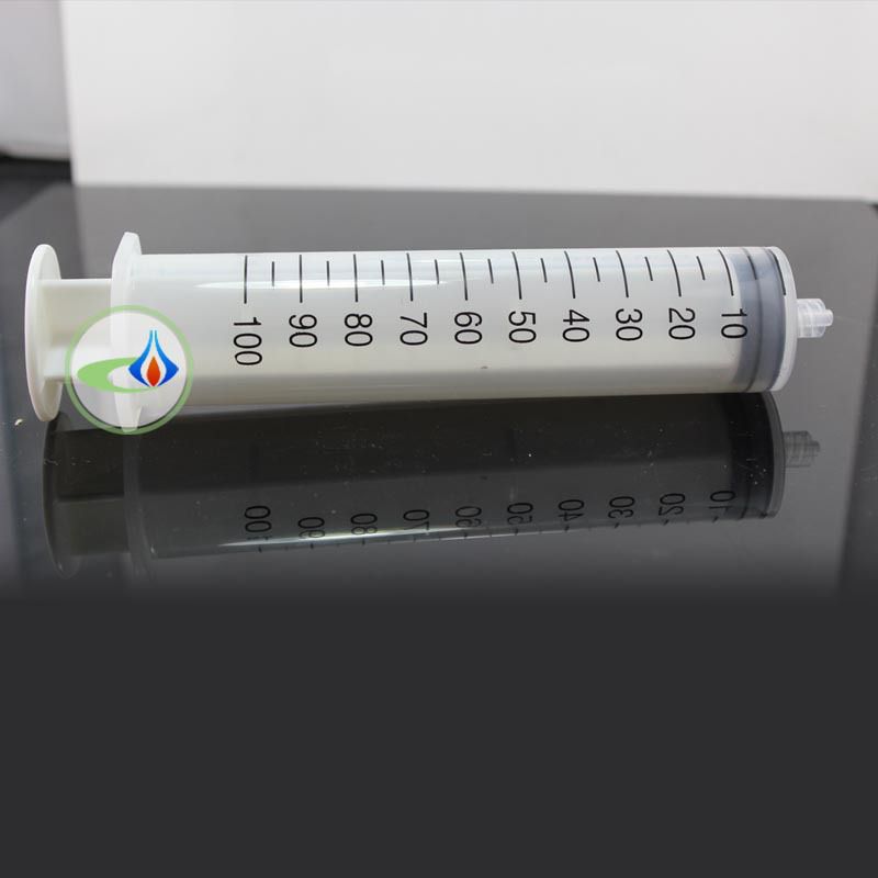 供应批发100ml注射器螺纹口推胶筒大针筒喂养器100cc滴胶管
