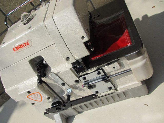 757a直驱锁边机五线包边机电脑拷边机工业缝纫设备