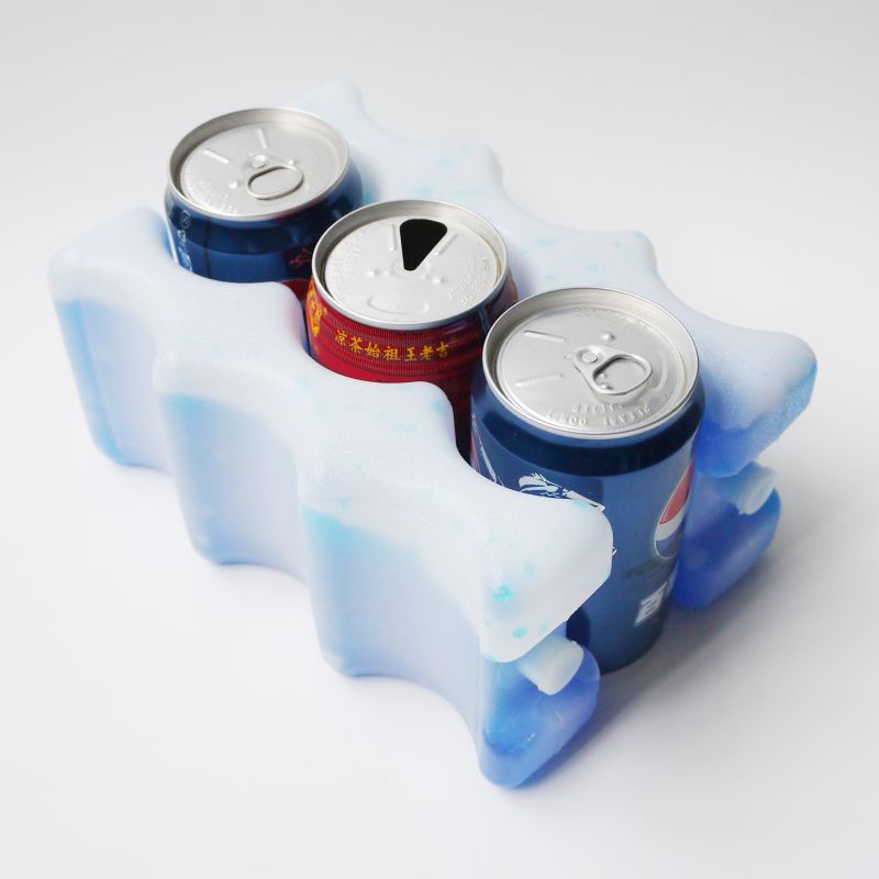 可来图定制蓝冰冰盒冰包冰晶小蓝冰迷你冰板可反复使用