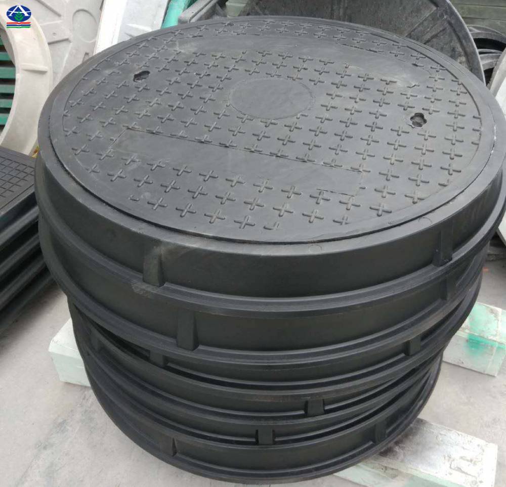 复合人孔井盖复合井框和防水密封圈承重防水防爆井盖加油站900型华强