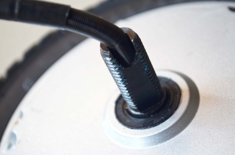 8吋无刷无齿滑板车电机开档68mm带霍尔24v36v48v