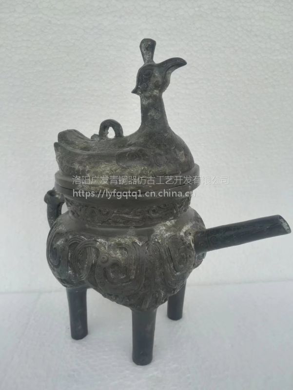 西周青铜器凤盖盉鬲盉青铜盉工艺品古玩收藏品- 供应商网 西周青铜器凤盖盉鬲盉青铜盉工艺品古玩收藏品- 供应商网