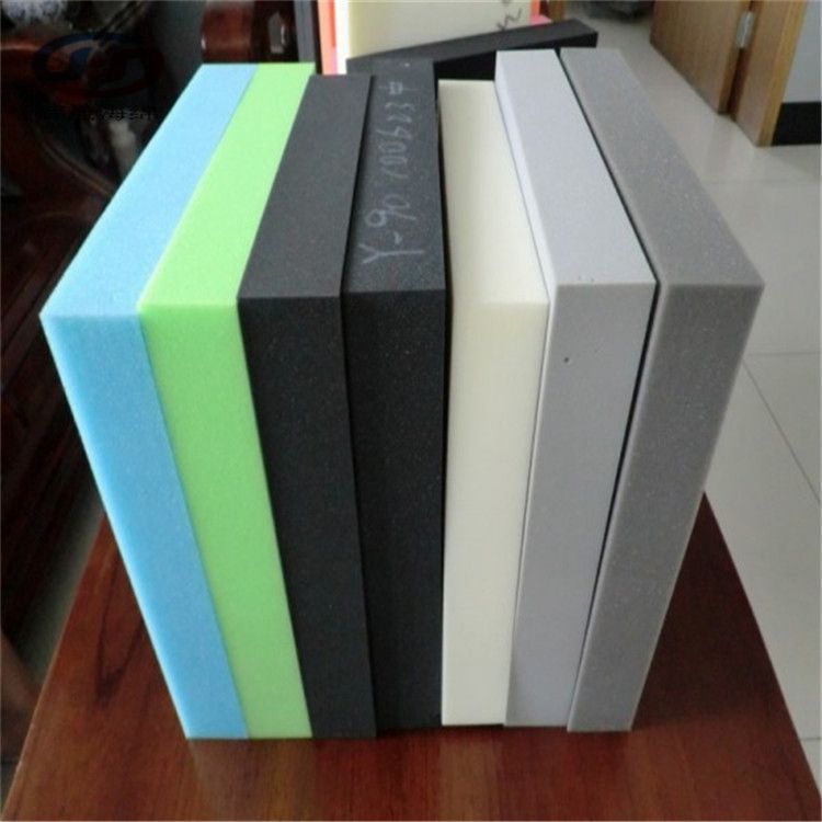 50d高密度加硬海绵t50黑色高弹床垫海绵片材