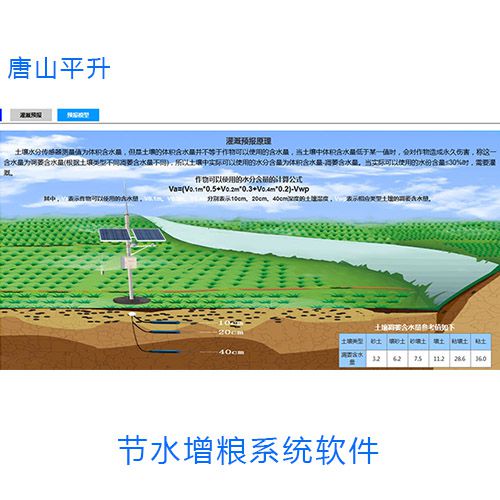 节水增粮信息化监控系统软件—节水增粮系统之我见