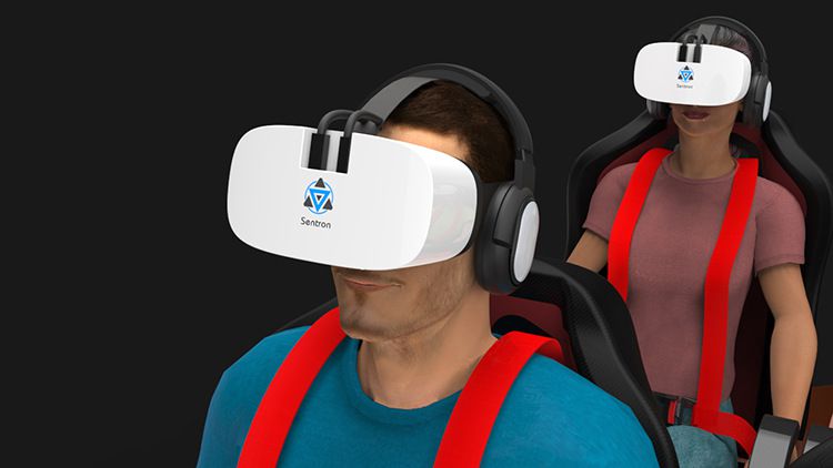 森创6人vr虚拟现实设备360度vr互动影院vr电影设备vr动感影院