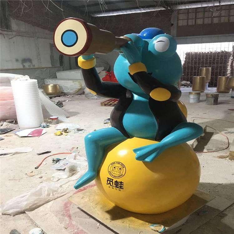 中山市玻璃钢卡通模型雕塑厂家定做