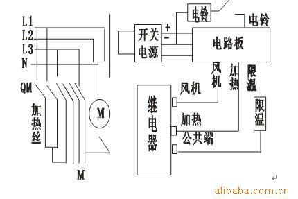 380v烘箱接线图图片