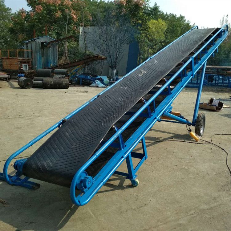 按图纸微型皮带输送机兴亚工厂用皮带输送机制作图片