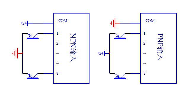 8通道信号隔离转换模块npn与pnp任意转换提供51224v工作电压